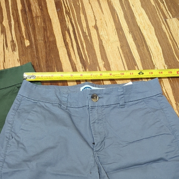 Old Navy Green and Gray Flat Front Shorts (set of 2) - Picture 5 of 7